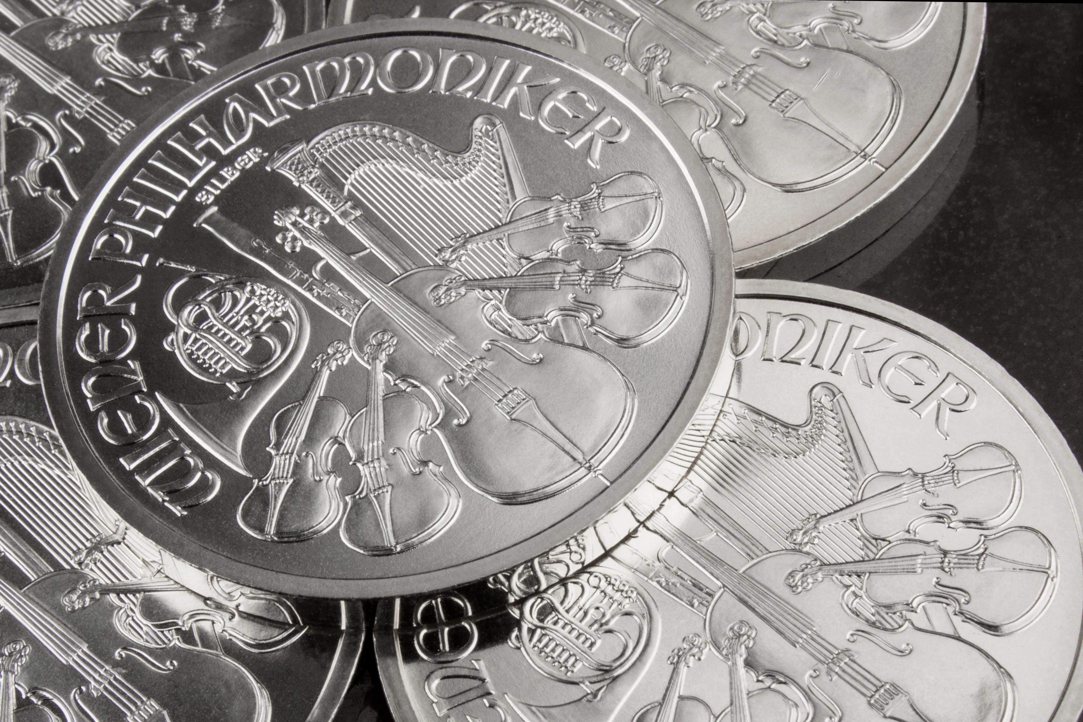 Sterlingsilber 925 – Silbermünzen mit Wiener Philharmoniker-Motiv
